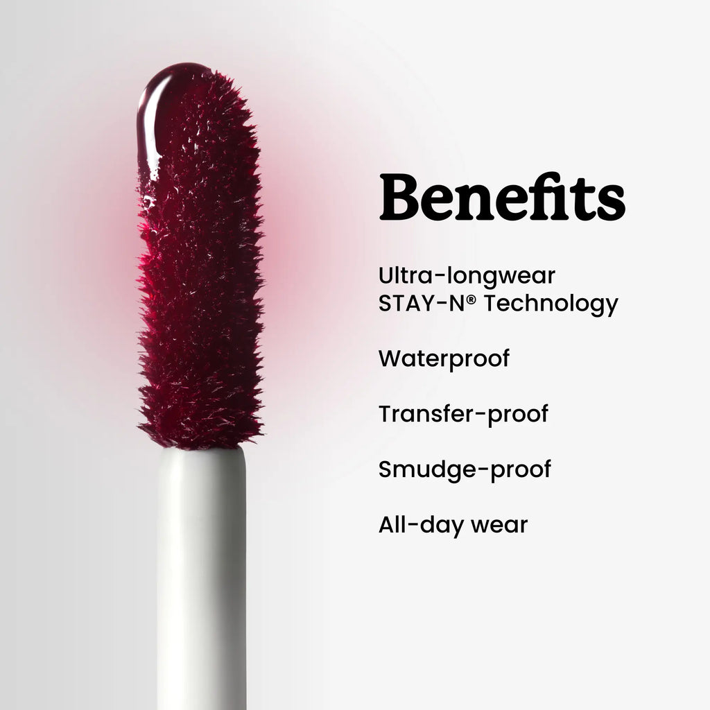 Sacheu Lip Liner STAY-N - Peel-Off Lip Liner Stain - All Day & Night Lip Liner with Hyaluronic Acid & Vitamin E - Long Lasting Formula - 0.12 Fl Oz / 3.5 Ml
