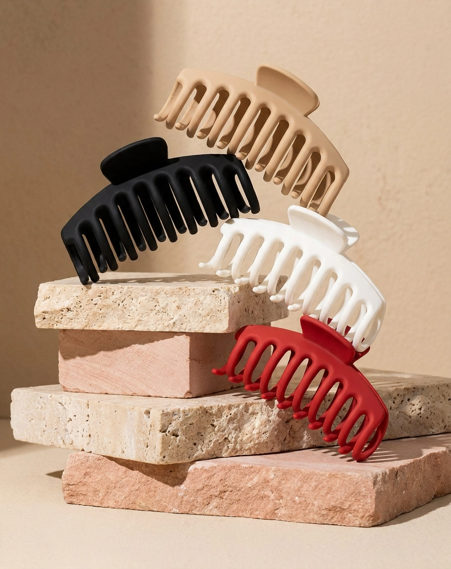 Luxe Silicone Hair Clip
