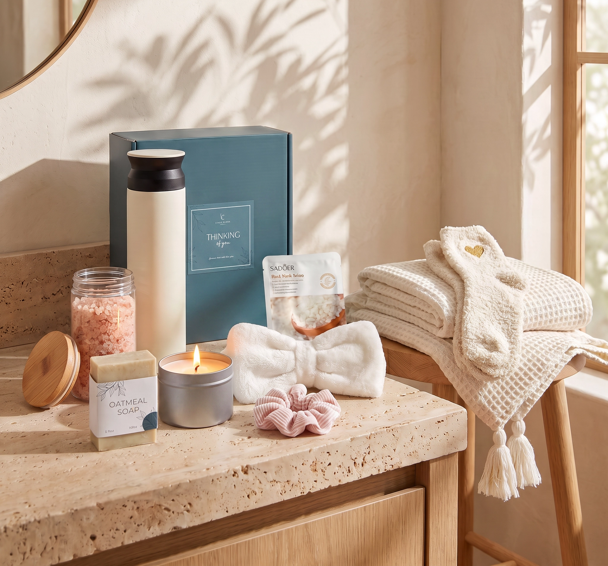 Women's Luxury Spa Gift Basket Set