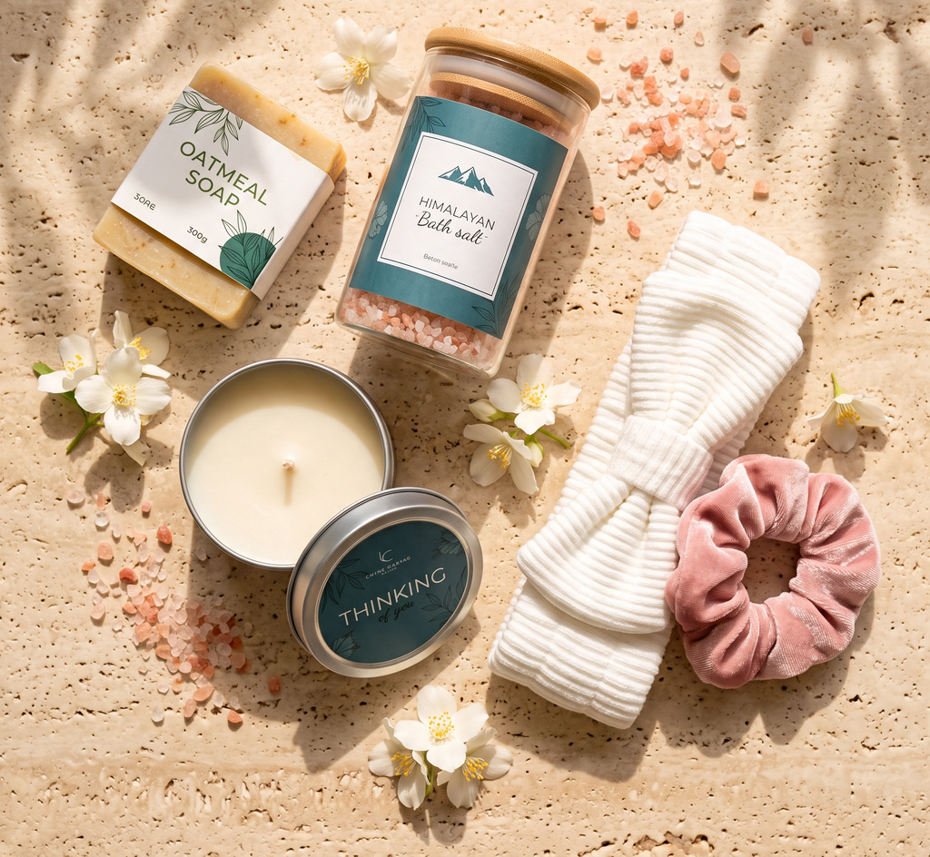 Women's Luxury Spa Gift Basket Set