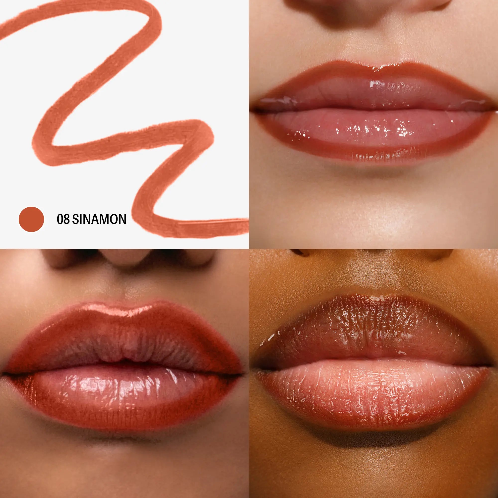 Sacheu Lip Liner STAY-N - Peel-Off Lip Liner Stain - All Day & Night Lip Liner with Hyaluronic Acid & Vitamin E - Long Lasting Formula - 0.12 Fl Oz / 3.5 Ml